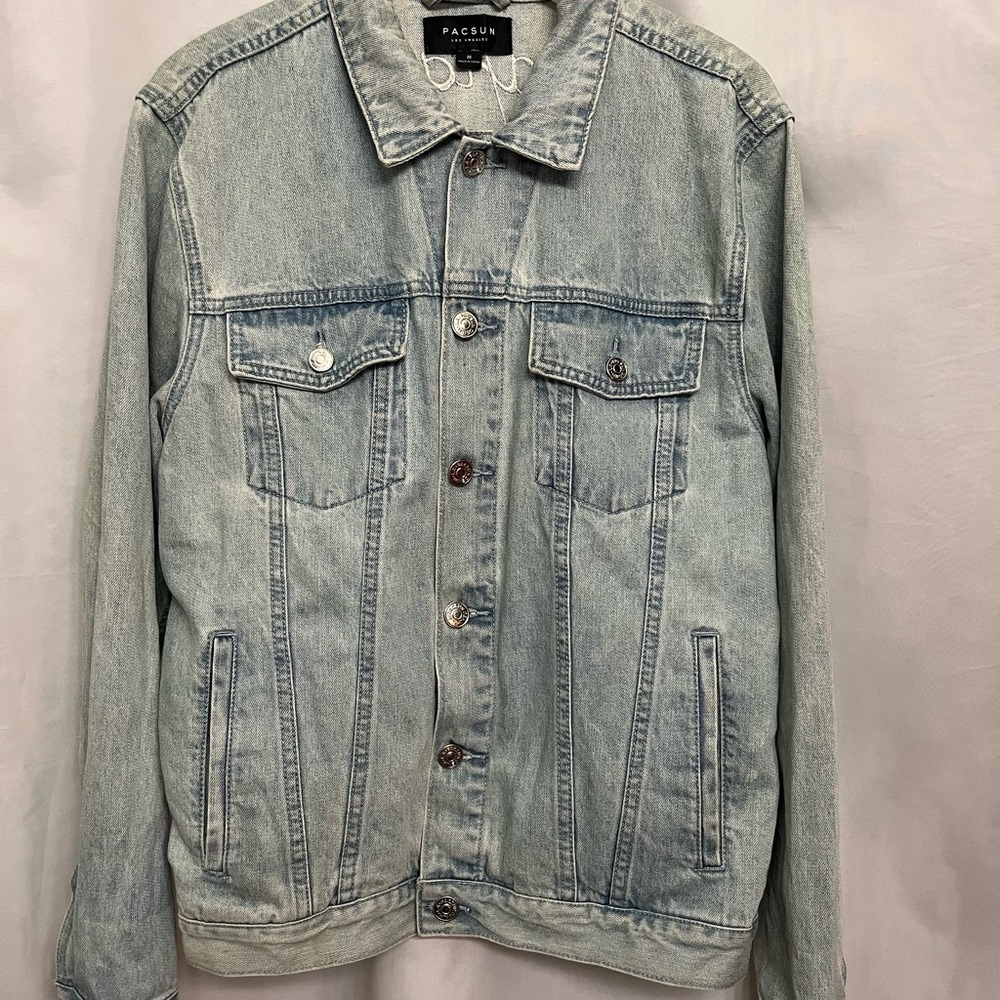 PacSun Japan Embroidered Jean Jacket